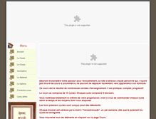 Tablet Screenshot of cours-encadrement.com